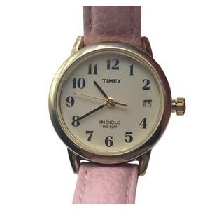 Timex Indiglo Women's Watch 25mm - Fresh Battery - Adjustable Leather - WR 30m